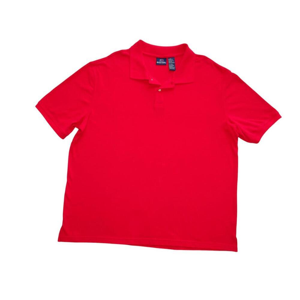 Bugle Boy Men's Red‎ Polo Shirt XL
